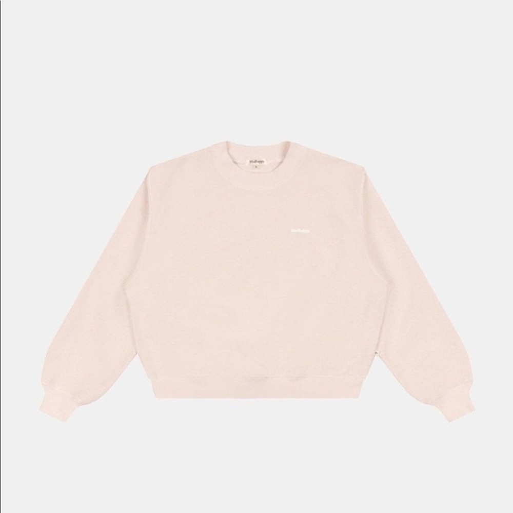 MADHAPPY brand new baby pink crew neck